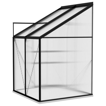 Greenhouse Anthracite Aluminum 95.3 ft³