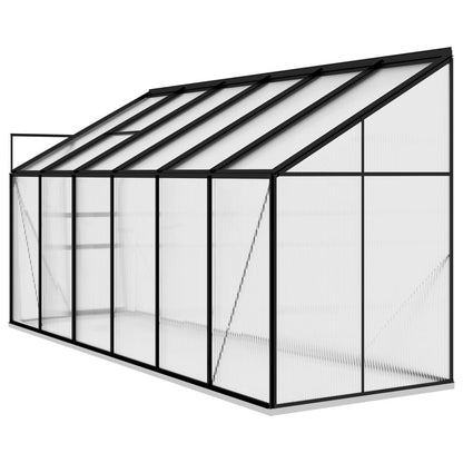 Greenhouse Anthracite Aluminum 274.3 ft³